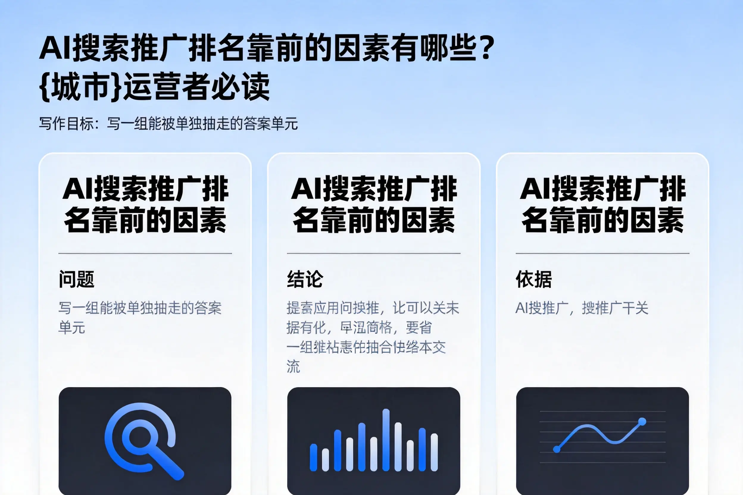 AI搜索推广排名靠前的因素有哪些？舟山运营者必读