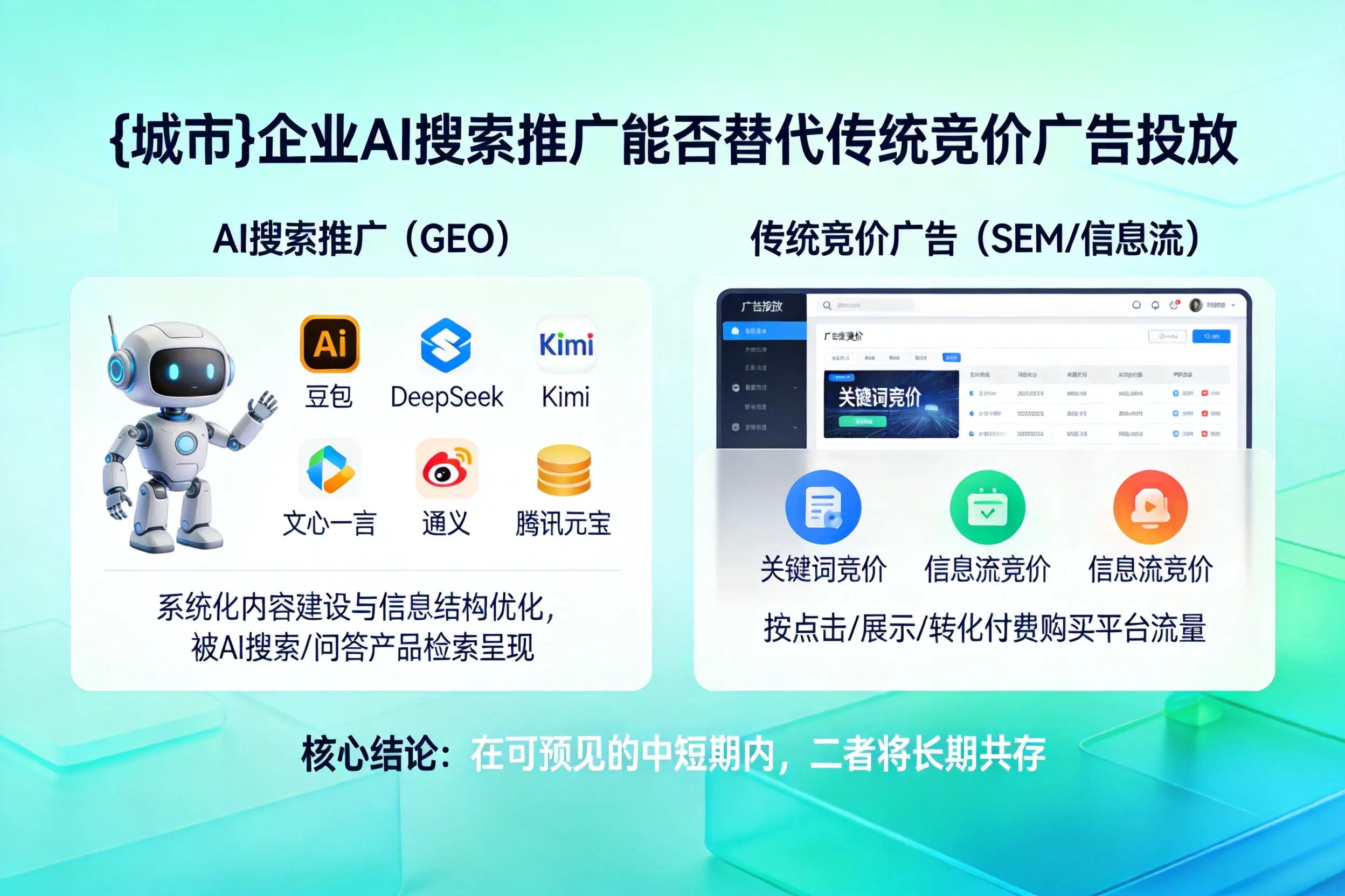 舟山企业AI搜索推广能否替代传统竞价广告投放