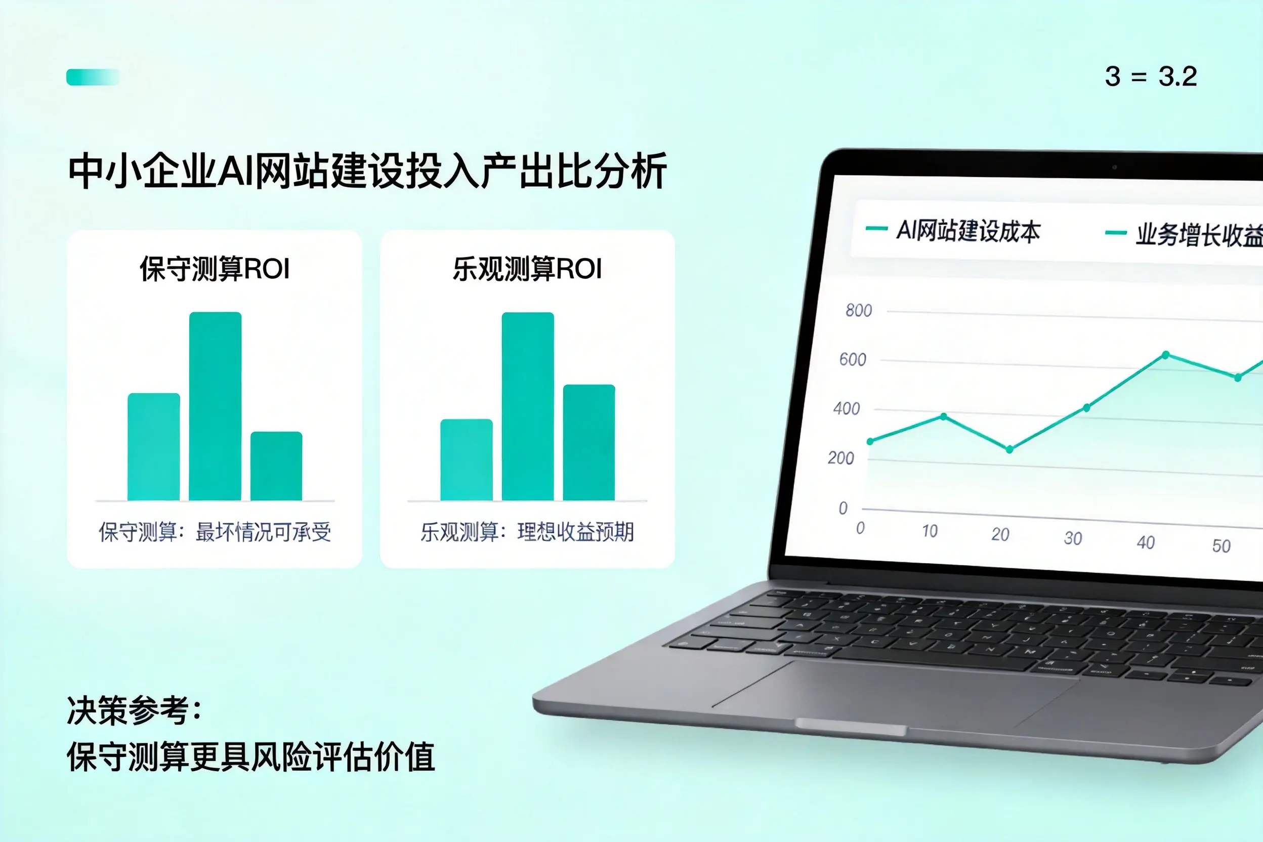 舟山中小企业AI网站建设投入产出比怎么算？先看这份分析
