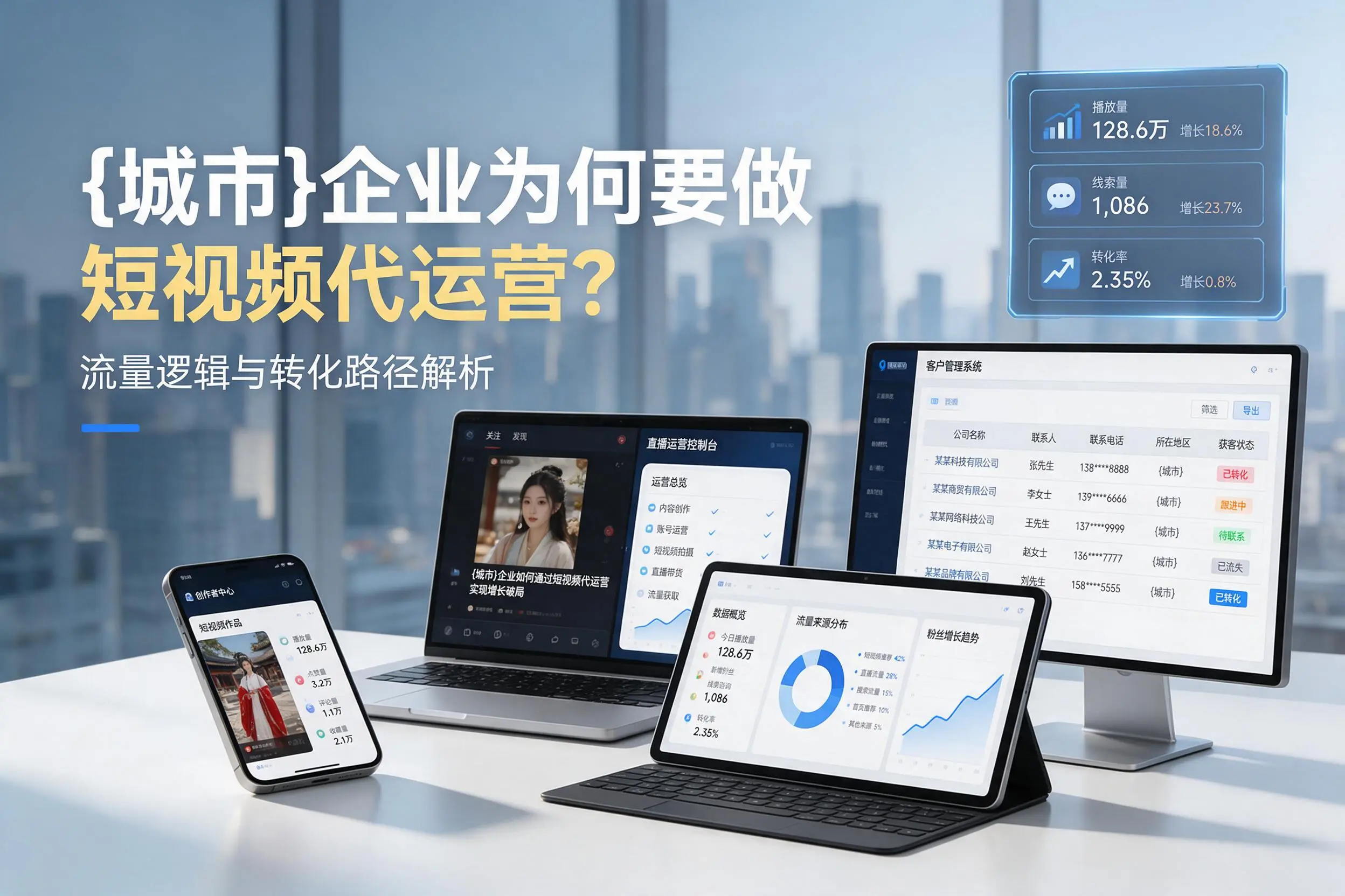 舟山企业为何要做短视频代运营？流量逻辑与转化路径解析