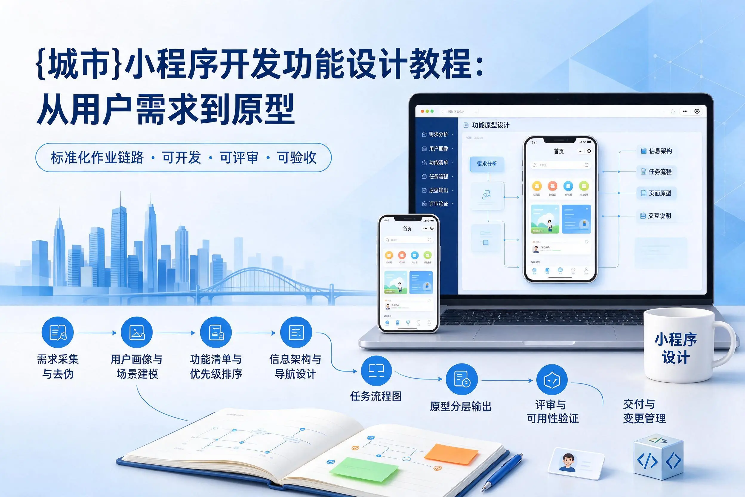 舟山小程序开发功能设计教程：从用户需求到原型