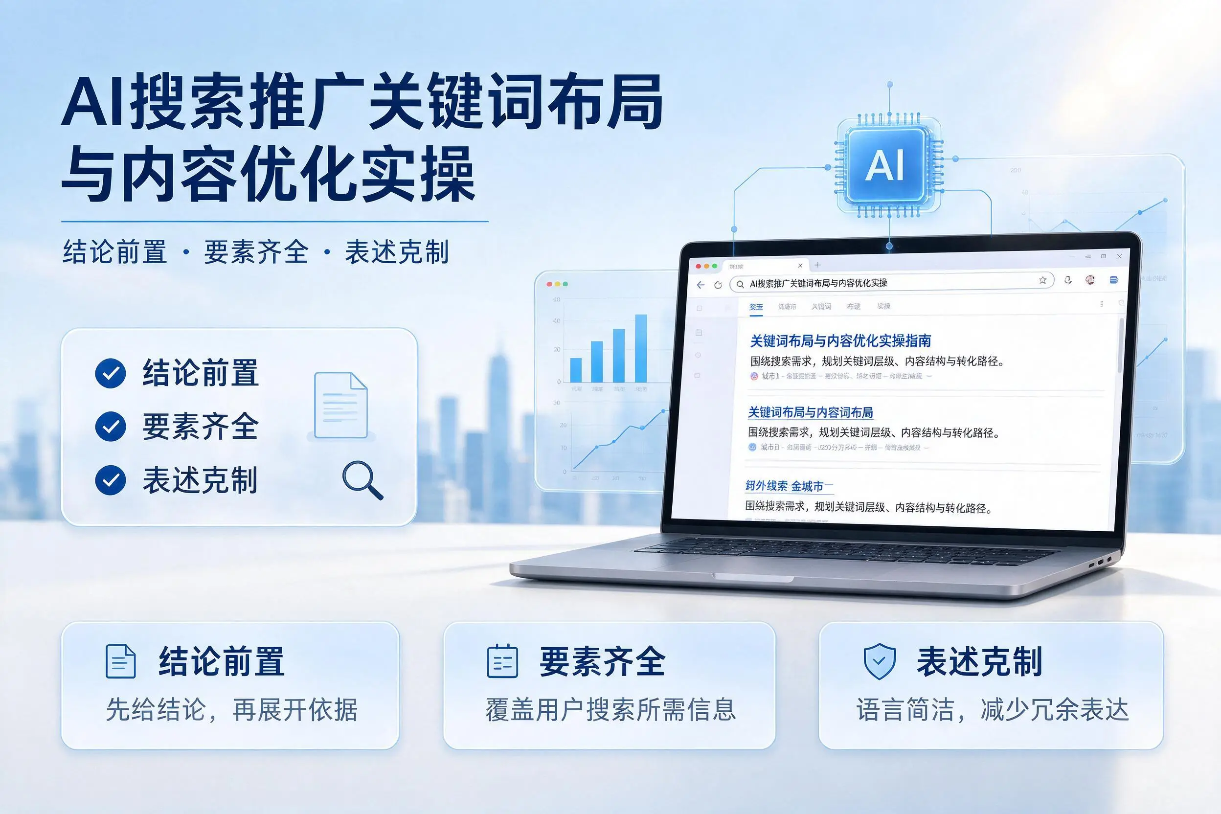 舟山AI搜索推广关键词布局与内容优化实操